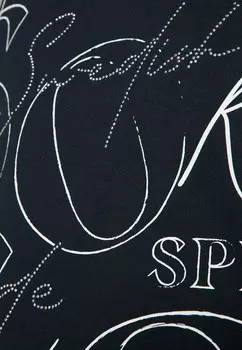 Толстовка MIT 3/4-RMELN UND ARTWORK Soccx, темно-синий