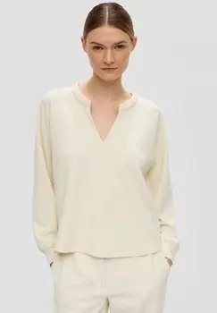 Толстовка MIT AAUSSCHNITT s.Oliver BLACK LABEL, цвет natur