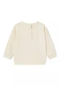 Толстовка MIT DRUCKKNOPFVERSCHLUSS HINTEN Vertbaudet, белый