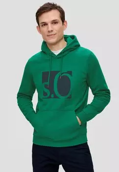 Толстовка MIT LABEL s.Oliver, цвет smaragd