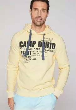 Толстовка MIT LOGO ARTWORK - Hoodie Camp David, желтый