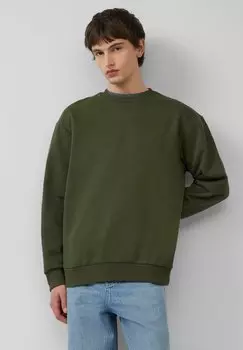 Толстовка MIT LOGO-STICKEREI QS, зеленый