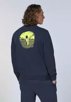 Толстовка Mit Motiv Chiemsee, темно-синий