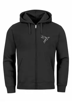 Толстовка Mit Polygon Vogel Neverless, черный