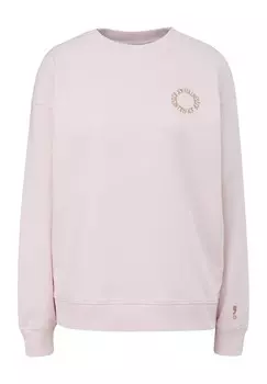 Толстовка MIT RCKENSTICKEREI comma casual identity, светло-розовый