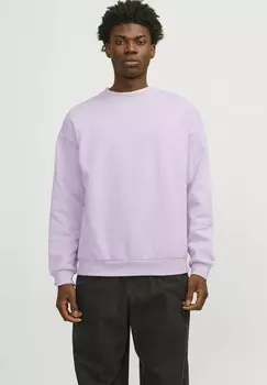 Толстовка MIT RUNDHALS GEDRUCKT Jack & Jones, сирень