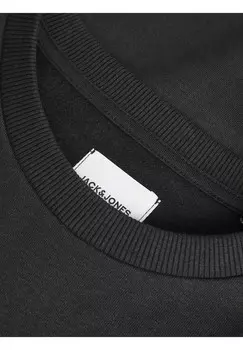 Толстовка MIT RUNDHALS LOGO Jack & Jones Junior, черный