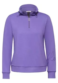 Толстовка MIT STICKEREI Cecil, фиолетовый