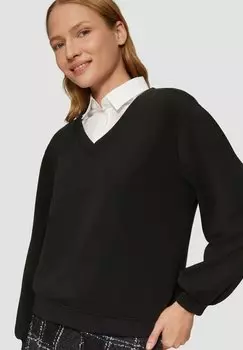 Толстовка MIT V-AUSSCHNITT s.Oliver, черный