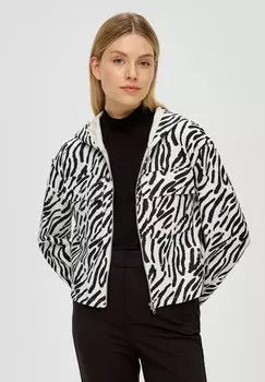 Толстовка MIT ZEBRA-MUSTER s.Oliver, цвет sandfarben