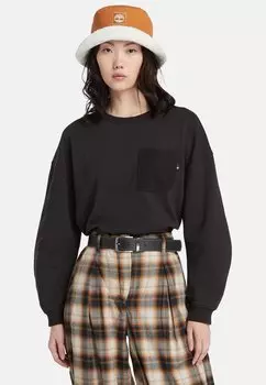 Толстовка Mix Media Color Block Crew Timberland, черный