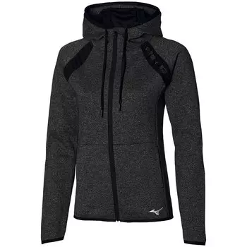 Толстовка Mizuno Athletic Full Zip, черный