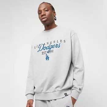 Толстовка MLB Lifestyle Crew Neck Los Angeles Dodgers New Era, цвет HGRNVY