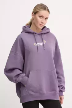 Толстовка MLB Los Angeles Dodgers 47 brand, фиолетовый