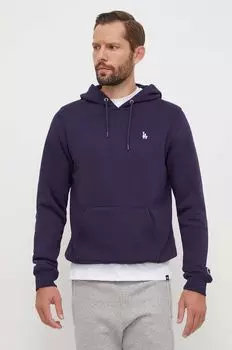 Толстовка MLB Los Angeles Dodgers 47brand, темно-синий