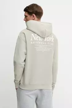 Толстовка MLB New York Yankees 47 Brand, бежевый