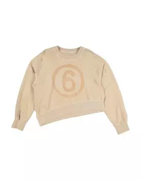 Толстовка Mm6 Maison Margiela, бежевый