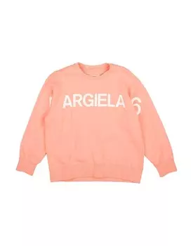 Толстовка Mm6 Maison Margiela, лососево-розовый