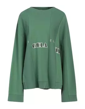 Толстовка Mm6 Maison Margiela, зеленый