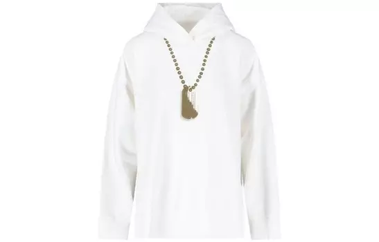 Толстовка Mm6 Maison Margiela женская, белый