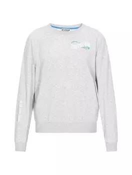 Толстовка MO, серый меланж