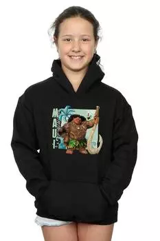 Толстовка Моана Мауи Disney, черный