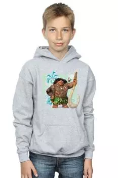 Толстовка Моана Мауи Disney, серый