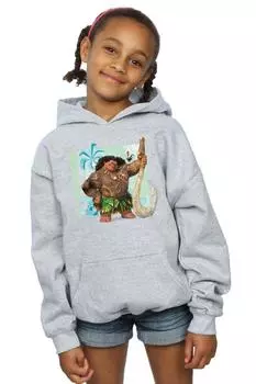 Толстовка Моана Мауи Disney, серый