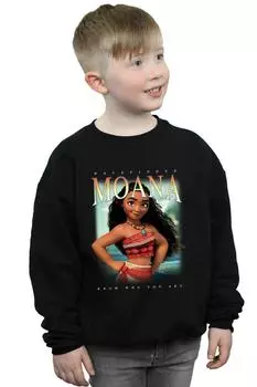 Толстовка Моана Монтаж Disney, черный