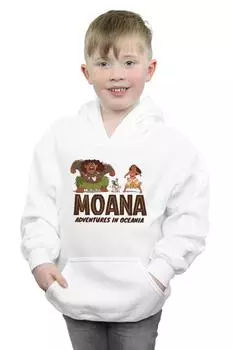 Толстовка «Моана Приключения в Океании» Disney, белый