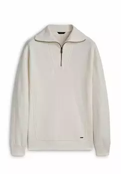 Толстовка Mock Neck Massimo Dutti, бежевый