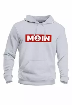 Толстовка Moin Norddeutsch Morgen Anker Neverless, серый