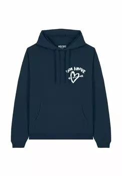 Толстовка MON AMOUR EMBROIDERY UNISEX - Hoodie Mira Paris, темно-синий