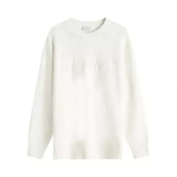 Толстовка Moncler Crewneck Cream, белый
