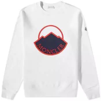 Толстовка Moncler Large Logo Crew Sweat