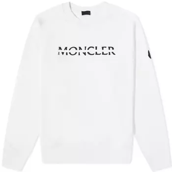 Толстовка Moncler Logo Crew Sweat