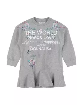 Толстовка Monnalisa, светло-серый