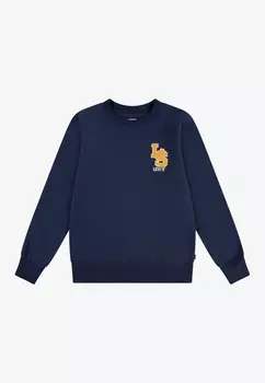 Толстовка MONOGRAM CREWNECK Levi's®, темно-синий