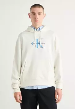 Толстовка MONOLOGO HOODIE - Hoodie Calvin Klein Jeans, кремовый