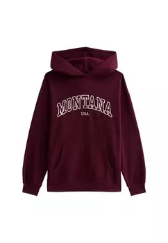 Толстовка MONTANA EMBROIDERED New Look, красный