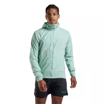 Толстовка Montane Featherlite full zip, зеленый