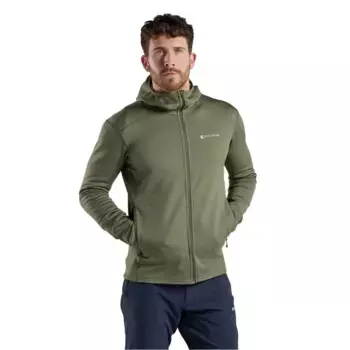Толстовка Montane Fury Lite full zip, зеленый