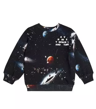 Толстовка Monti из хлопка с принтом Molo, черный