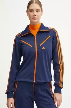 Толстовка Montreal Tracktop Adidas Originals, темно-синий