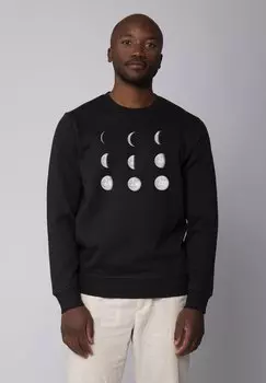 Толстовка MOONPHASES watapparel, черный