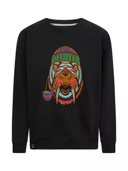 Толстовка морж Derbe, черный