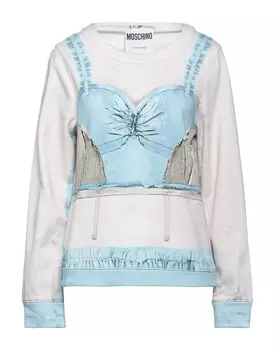 Толстовка Moschino, небесно-голубой