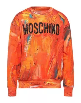 Толстовка Moschino, оранжевый