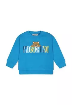 Толстовка MOSCHINO, светло-голубой