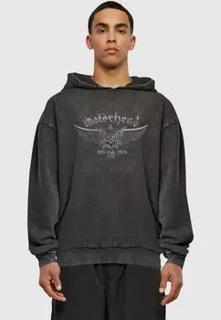 Толстовка MOTORHEAD - 50TH WINGS BADGE - Hoodie Merchcode, черный